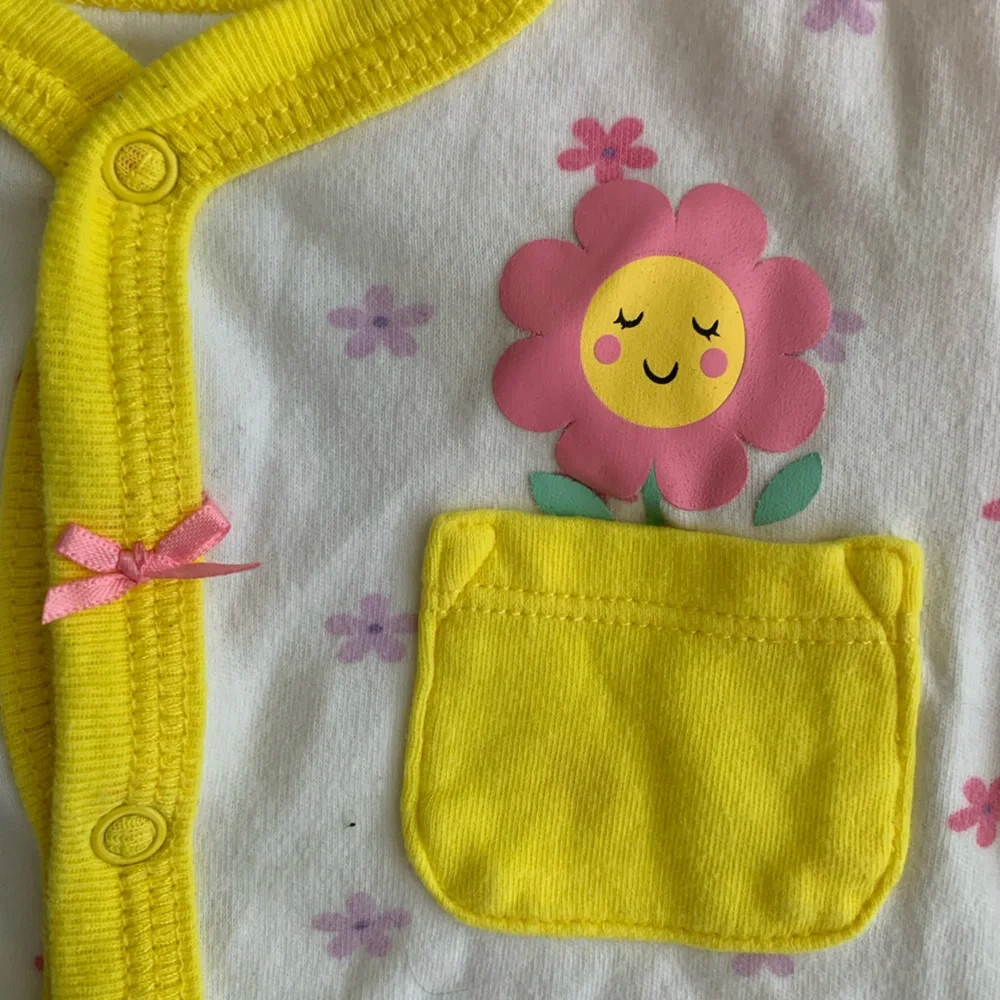 Koala Baby Flower print pajamas - 12M